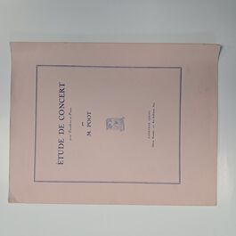 Étude de concert para trombón