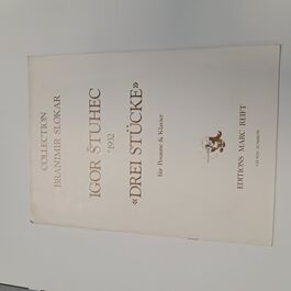 Igor Stuhec 1932 Drei Stücke