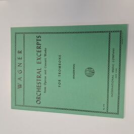 Orchestral Excerpts de ópera y conciertos de Wagner