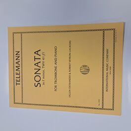 Sonata in F minor, TWV 41:f1 Telemann