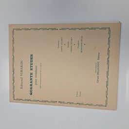 Quarante Etudes para trombón 2ª suite