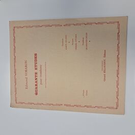 Quarante Etudes para trombón 1ª suite