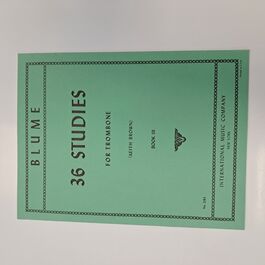 36 studies for trombone