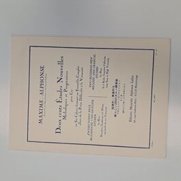 Deux cents Études Nouvelles 1º Cahier (70 estudios)