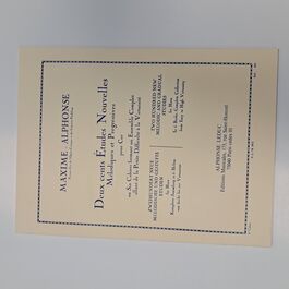 Deux cents Études Nouvelles 6º Cahier (10 estudios)