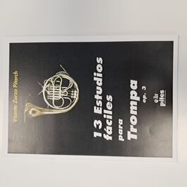 13 Estudios fáciles para Trompa Op.3