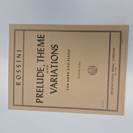 Prelude, theme and variations