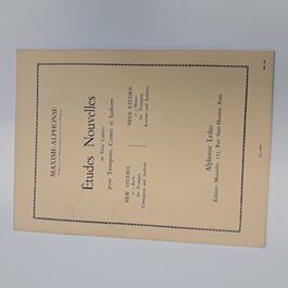 Études Nouvelles pour Trompeta 2