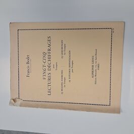 25 Estudios Repentización para Trompeta