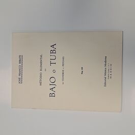 Método Elemental de Bajo o Tuba de Cilindros o pistones