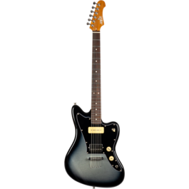 Guitarra Eléctrica Jet JJ350 Baritone Moonburst Silver Burst