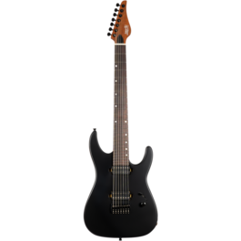 Guitarra Eléctrica 7 Cuerdas Jet JS507 Stygian Satin Black