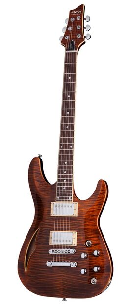Guitarra Eléctrica Schecter Super St Retro C-1 E/A Cats Eye