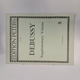 Debussy Supplementary Volume