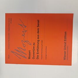 Mozart Ouverture zu Die Entführung aus dem Serail