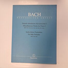 Miscellaneous Works for Piano I