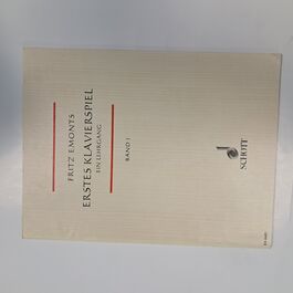 Erstes Klavierspiel Ein Lehrgang Band 1