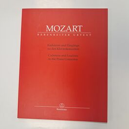 Cadenzas and Lead-ins to the Piano to the Piano Concertos