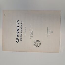 Danzas Españolas Volumen III