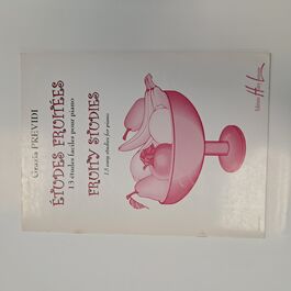 Fruity Studies 13 Easy Studies for Piano