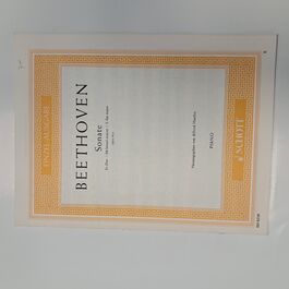 Sonate E flat major Opus 81 Beethoven