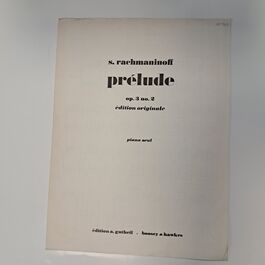 Prélude Op. 3 no. 2 Rachmaninoff