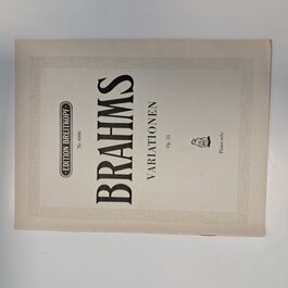 Variationen Op. 21 Brahms