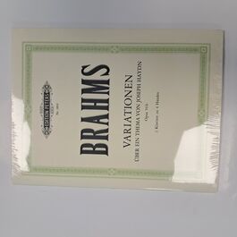 Variationen über ein Thema von Joseph Haydn Opus 56 b 2 Klaviere