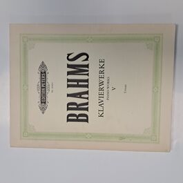 Klavierwerke Brahms V