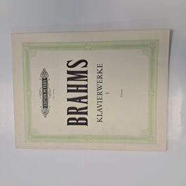 Klavierwerke Brahms I