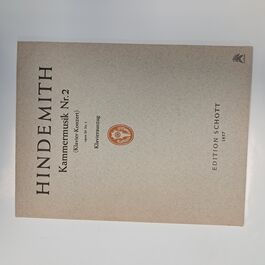 Kammermusik Nr. 2 Opus 36 Nr. 1