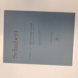 Piano Sonata in a minor Opus post. 164 D 537