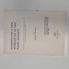 Cuadernos para el Piano Vol. VI-a-Dos cadencias para el Concierto en Re menor, K. V. 466 de Mozart