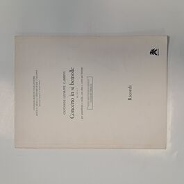 Concerto in Si bemolle Op XV N. 1