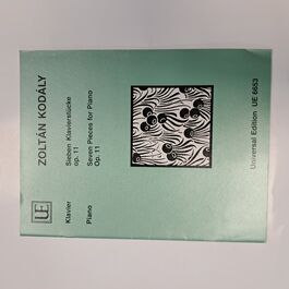 Seven Pieces for Piano Op. 11