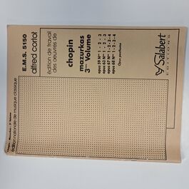 Mazurkas 3 Volume Chopin