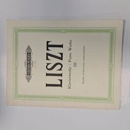 Piano Works III Liszt