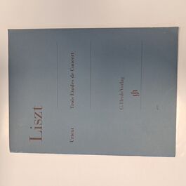 Trois Etudes de Concert Liszt