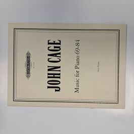 Music for Piano 69-84 John Cage