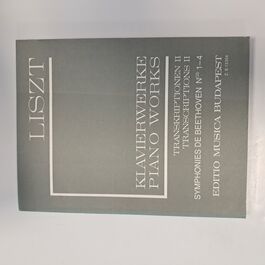 Piano Works Transcriptions II Symphonies de Beethoven Nº 1-4