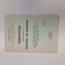 Ejercicios Correspondientes al Tratado de Armonía Libro III