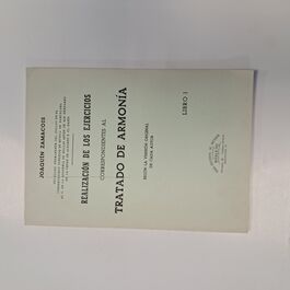 Realización de los Ejercicios Correspondientes al Tratado de Armonía Libro I Según la Versión Original de Cada Autor