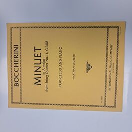 Minuet in A major from String Quartet No. 11 G. 308