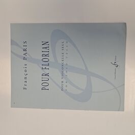 Pour Florian for Solo Cello