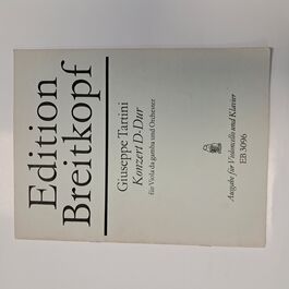 Konzert D-Dur Violoncello und Klavier