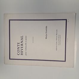 Conte Hivernal pour Violoncelle et Piano