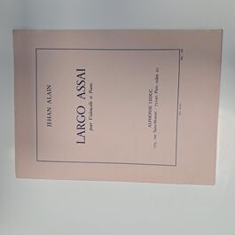 Larga Assai pour Violoncelle et Piano