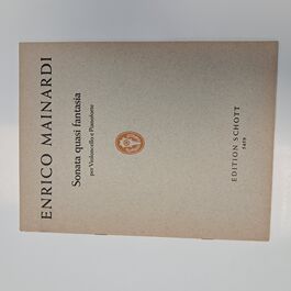 Sonata quasi Fantasia per Violoncello e Orchestra Enrico Mainardi