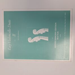 Easy Violoncello Duets II
