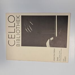 Cello Bibliothek Sonate D Major for Violoncello and Piano